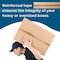 Idl Packaging 3in x 375' Reinforced Heavy Duty Water-Activated Gummed Kraft Tape, White, 2PK H-70W-2 - alternate 2